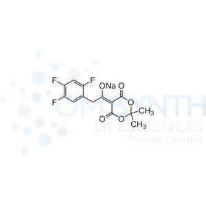 Sodium 1-(2,2-dimethyl-4,6-dioxo-1,3-dioxan-5-ylidene)-2-(2,4,5-trifluorophenyl)ethan-1-olate