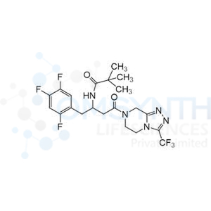 N-(4-Oxo-4-(3-(trifluoromethyl)-5,6-dihydro-[1,2,4]triazolo[4,3-a]pyrazin-7(8H)-yl)-1-(2,4,5-trifluorophenyl)butan-2-yl)pivalamide