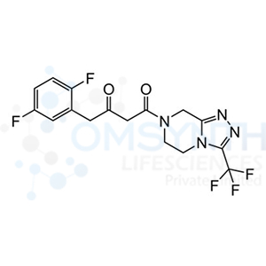 4-(2,5-difluorophenyl)-1-(3-(trifluoromethyl)-5,6-dihydro-[1,2,4]triazolo[4,3-a]pyrazin-7(8H)-yl)butane-1,3-dione