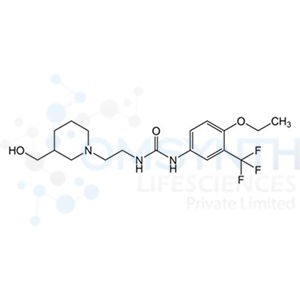 1-(4-Ethoxy-3-(trifluoromethyl)phenyl)-3-(2-(3-(hydroxymethyl)piperidin-1-yl)ethyl)urea
