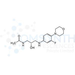 (S)-N-(3-((3-Fluoro-4-morpholinophenyl)amino)-2-hydroxypropyl)acetamide