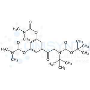 5-(N-(tert-Butoxycarbonyl)-N-(tert-butyl)glycyl)-1,3-phenylene bis(dimethylcarbamate)