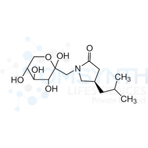 (R)-4-Isobutyl-1-(((2R,3S,4S,5R)-2,3,4,5-tetrahydroxytetrahydro-2H-pyran-2-yl)methyl)pyrrolidin-2-one