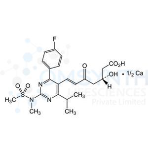 Rosuvastatin Acid - Impurity C (Calcium Salt)