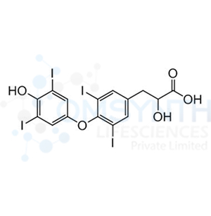 3-[4-(4-Hydroxy-3,5-diiodophenoxy)-3,5-diiodophenyl]lactic Acid